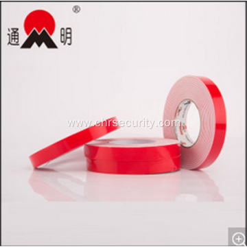 Red Film Waterproof Double Sided Adhesive Foam Tape